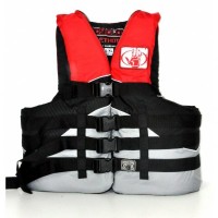 Жилет BodyGlove Method нейлон 4XL/6XL черно-красный 8243-0002