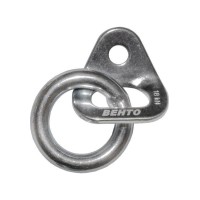 Шлямбурное ухо с кольцом Венто 10mm оцинковка