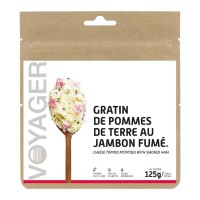 Сублімованна їжа Voyager Cheese topped potatoes with smoked ham 125 г (Картопляний гратен з копченою шинкою)