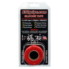 Силиконовая лента ESI Silicon Tape 10' (3,05м) Roll Red, красная