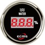 Цифоровой датчик уровня воды ECMS PEW2-BS-240-33 52мм, черный (800-00219)