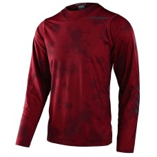 Джерси TLD SKYLINE LS CHILL JERSEY [TIE DYE WINE] S (30)