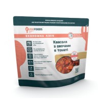 Готовая еда FuseFoods фасоль с овощами в томате