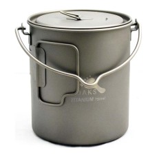 Котелок TOAKS Titanium 750ml Pot with Bail Handle