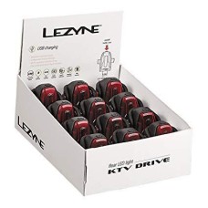 Набор заднего света Lezyne KTV BOX SET REAR 12 шт., черный, 10 люмен Y13