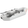 Надувная лодка Kolibri K-260Т (светло-серая)