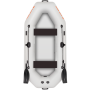 Надувний човен Kolibri K-260Т (світло-сіра)