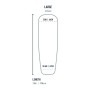 Самонадувной коврик Sea To Summit Self Inflating Camp Plus Mat 75mm Large