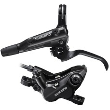 Тормоз Shimano гидравл. дисковый MT501-E переднее (левая ручка, 4-поршн. калипер BR-MT520, гидролиния 1000мм, D03S)