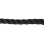 Веревка Polyester 3 strand rope 8 мм 30 м черная