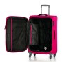 Чемодан Swissbrand Silkeborg (S) Fuchsia/Light Grey (SWB_LLSIL941S)