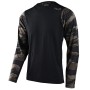 Джерси TLD SKYLINE LS CHILL JERSEY [HIDE OUT BLACK] S (30)