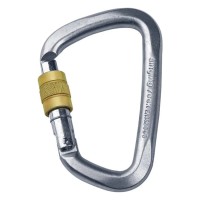 Карабин Singing Rock D Steel Lock Screw Gate 50kN