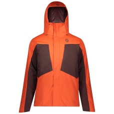 Куртка горнолыжная Scott ULTIMATE DRYO orange pumpkin/red fudge - S