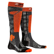 Носки X-Socks Ski Rider 4.0 G205 STONE GREY MELANGE/X-ORANGE 39-41(р)