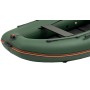 Надувний човен Колібрі КМ-300ДЛ (Kolibri KM-300DL) моторна кільова слоінь-книжка, зелена
