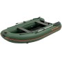 Надувний човен Колібрі КМ-300ДЛ (Kolibri KM-300DL) моторна кільова слоінь-книжка, зелена