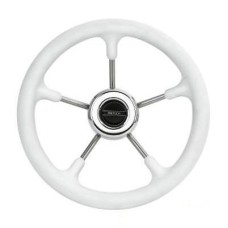 Рулевое колесо Pretech нержавейка 32 см белое (Pretech W)