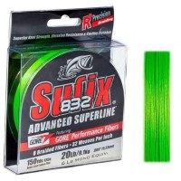 Шнур Sufix 832 BRAID 120 m 0.10 mm 5.9 kg 13 lb Neon Lime (DS1CF013DVWS71)