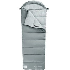 Спальный мешок Naturehike M400 NH20MSD02, (1°C), левый, серый
