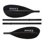 Весло Egalis Swift Fibre-Carbone Demontable 4 pcs Ø30мм L220cm