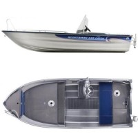 Алюминиевая лодка Linder 445 SPORTSMAN CATCH