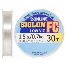 Флюорокарбон Sunline SIG-FC 30 м 0.10 мм 0.7 кг поводковый (1658.05.47)