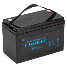 Гелевый аккумулятор Haibo 100Ah 12V 30,8кг (GE12V100Ah H)