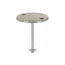 Набор Newstar круглый стол со стойкой , цвет серый (75201-04)