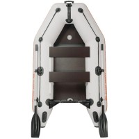 Надувная лодка Kolibri KM-245D Профи (светло-серая)