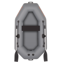 Надувная лодка Kolibri K-220Т (темно-серая)