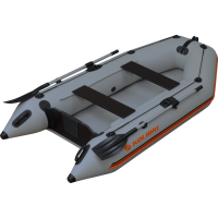 Надувний човен Kolibri KM-360D Профі (темно-сіра)