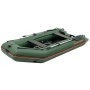 Надувний човен Колібрі КМ-330Д Профі (Kolibri KM-330D) моторний кільовий фанерний пайол, зелений