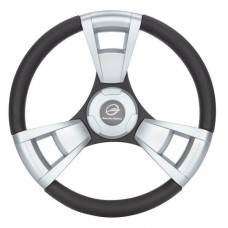 Рульове колесо GM срібний матовий 350 mm (GM-EP-W3002)