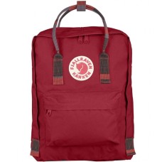 Рюкзак Fjallraven Kanken Deep Red/Random Blocked