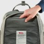 Рюкзак Fjallraven Kanken Re-Wool Laptop 15 Red/Black