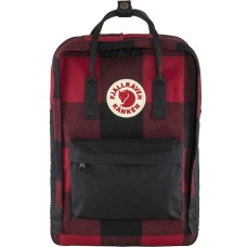 Рюкзак Fjallraven Kanken Re-Wool Laptop 15 Red/Black