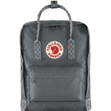 Рюкзак Fjallraven Kanken Super Grey/Chess Pattern