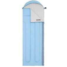 Спальный мешок с капюшоном Naturehike L250 NH21MSD07, (9°C), левый, голубой