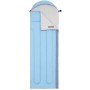 Спальный мешок с капюшоном Naturehike L250 NH21MSD07, (9°C), левый, голубой