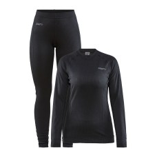 Термобелье Craft Core Dry Baselayer Set Woman (1909706) XS Цвет - 999000