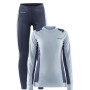 Термобельё Craft Core Dry Baselayer Set Women 300909 SAPHIRE-SULFUR жен. XS(р)