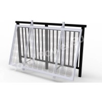 Solar Power Supply Balcony Mounting Bracket 9 Degree