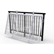 Solar Power Supply Balcony Mounting Bracket 9 Degree