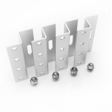 WATTSTUNDE® 100mm Z Style Aluminum mounting brackets HSZ100