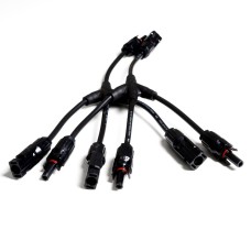 MC4 T-adapter Set 3 for parallel connection - Long