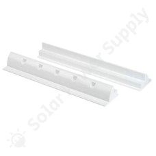 Solar Power Supply Solar Mounting Spoiler Set White 68cm