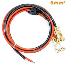 Battery clamps BAKA30 with 30A fuse and 1,5m cable 6mm²