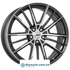Aez Kaiman gun metal polished R18 W8 PCD5x112 ET46 DIA70.1