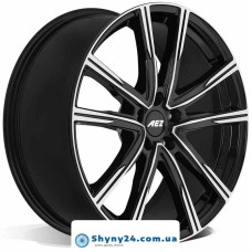 AEZ Montreal Dark Black Polished R19 W7.5 PCD5x114.3 ET50 DIA71.6
